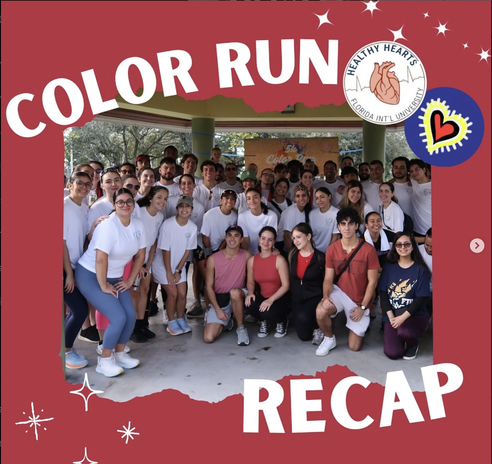 Color Run Recap - Group Photo